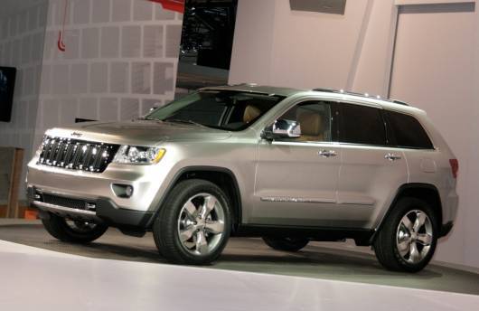 Jeep grand cherokee габариты